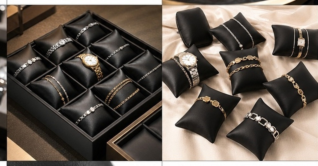 Watch Display Box - 12pcs Watch Pillows Pu Jewelry Display