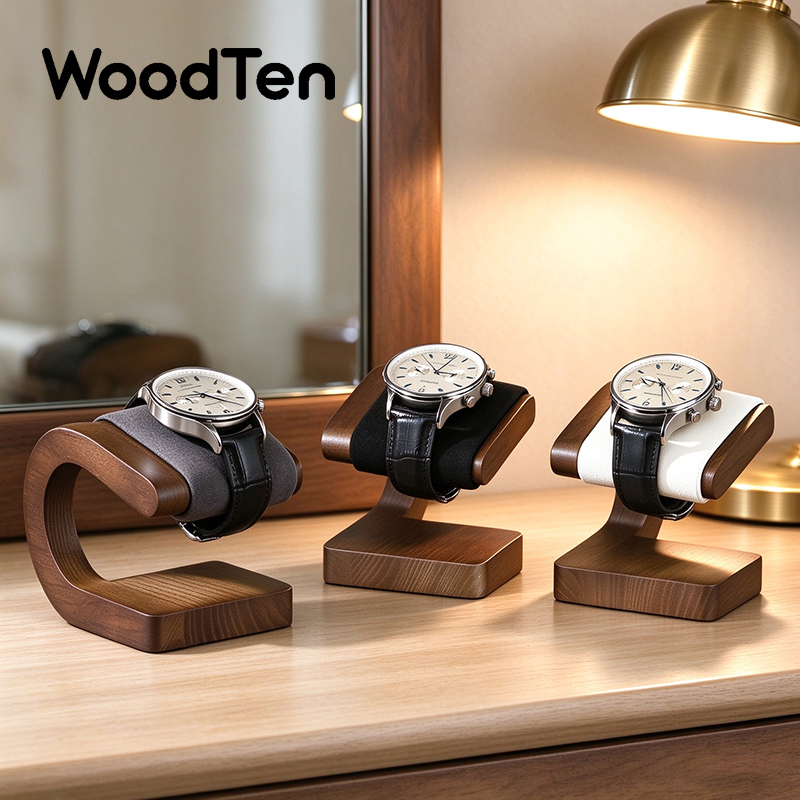 WoodTen New Watch Stand Displa - Jewelry And Watches Inc ulasan dan harga